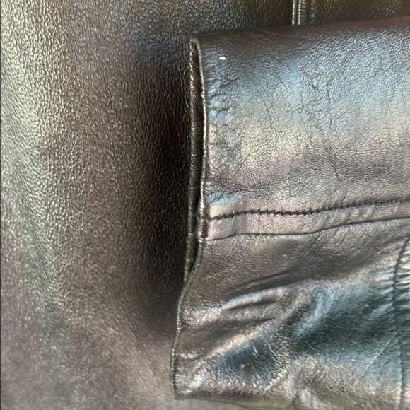 Wilsons Black Leather M Julian  Jacket XL - Picture 6 of 7